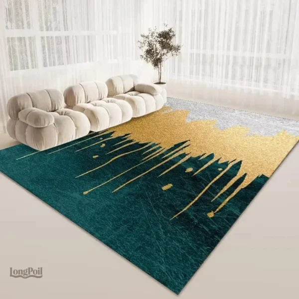 american-style-green-carpet-soft-anti-slip-design-large-l-3w3cjh-1 Tapis Vert Foncé élégant pour décoration intérieure