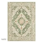 Ancien tapis persan au style raffiné et élégant