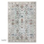 Tapis persan traditionnel aux motifs élaborés