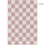 Tapis carreaux rose élégant pour la décoration intérieure