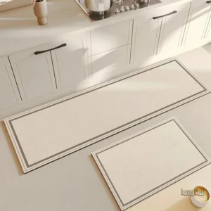 Tapis vinyle cuisine design moderne