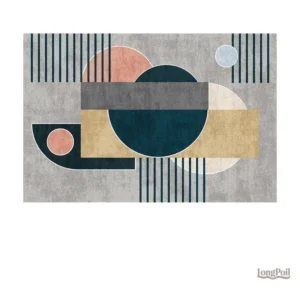 Tapis déco scandinave au design élégant et minimaliste