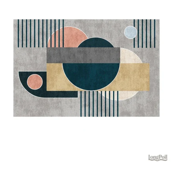 Tapis déco scandinave au design élégant et minimaliste