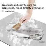 Tapis Diatomite, design moderne et fonctionnel