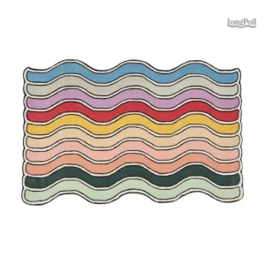 Tapis Arc-en-ciel coloré pour décoration intérieure