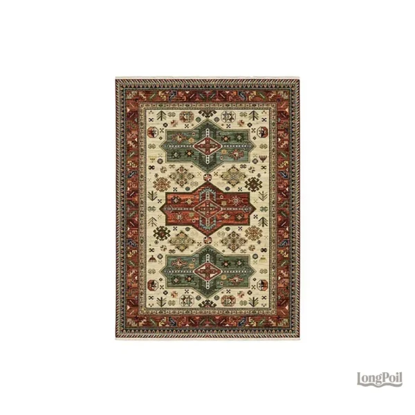 grand-tapis-boheme-1 Grand tapis bohème aux motifs élégants et colorés