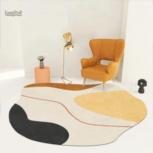 Tapis bébé moelleux, idéal pour espace de jeu