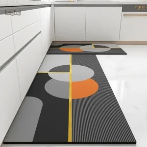 Tapis vinyle cuisine design élégant et pratique