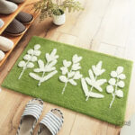 Grand tapis de bain doux et absorbant pour salle de bain