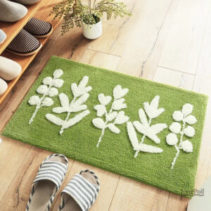 Grand tapis de bain doux et absorbant pour salle de bain