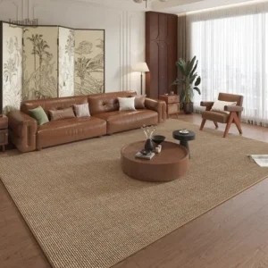 Grand tapis élégant pour salle à manger