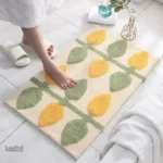 Grand tapis de salle de bain confortable et absorbant