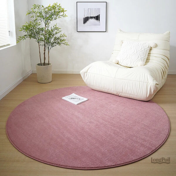 grand-tapis-doux-1 Grand tapis doux uni pour un intérieur élégant