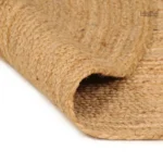 Tapis jute tissé à la main, idéal pour la décoration intérieure
