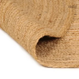 Tapis jute tissé à la main, idéal pour la décoration intérieure