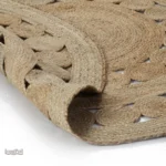 Tapis en jute artisanal pour un intérieur chaleureux