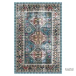 Grand Tapis Marocain en laine, design traditionnel