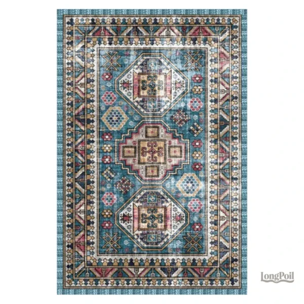 grand-tapis-marocain-1 Grand Tapis Marocain en laine, design traditionnel