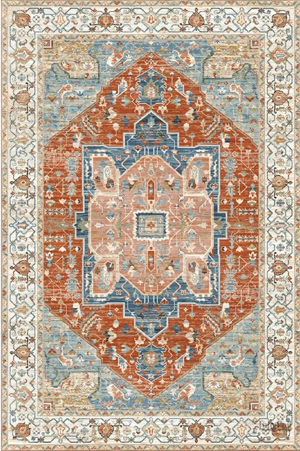 grand-tapis-persan-1 Grand tapis persan au design raffiné et traditionnel