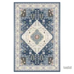 Grand tapis marocain pour salon, design élégant et moderne