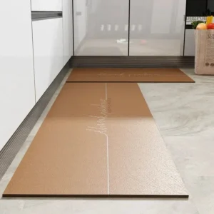 Grand tapis vinyle pour cuisine élégant et pratique