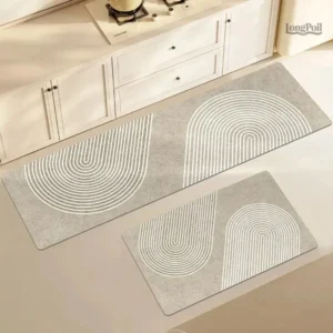 Tapis vinyle pour cuisine, design moderne et pratique