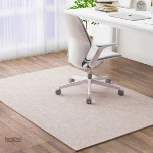 Tapis de bureau pour chaise, design élégant et fonctionnel
