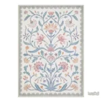 Tapis de Fleurs élégant pour une décoration intérieure colorée