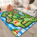 Tapis de Circuit de Voiture pour jeu d'enfants