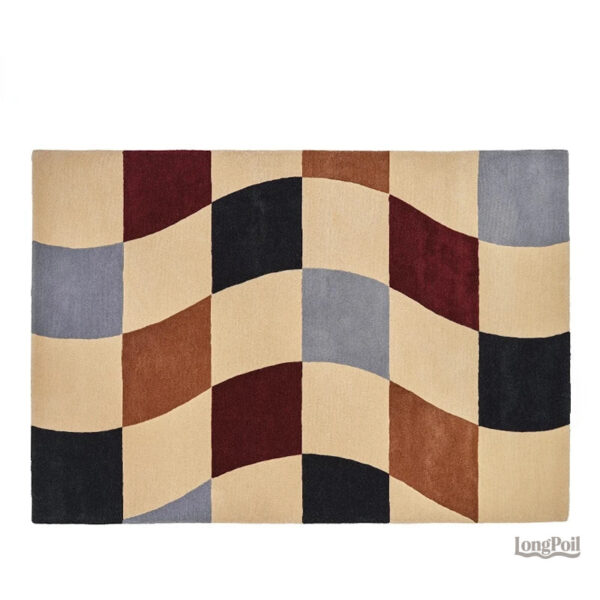 modern-style-bedroom-decor-bedside-carpet-thicken-trendy-808asm-1 Tapis à carreaux élégant pour décoration intérieure