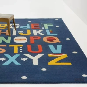 Tapis de chambre enfant coloré, parfait pour le jeu et la détente