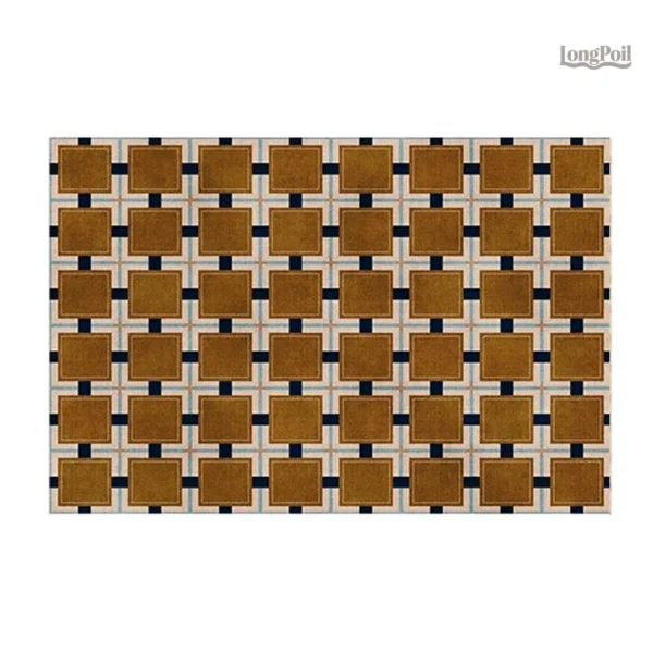 petit-tapis-damier-1 Petit tapis damier élégant pour décoration intérieure