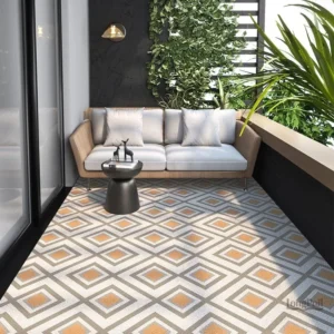 Petit tapis extérieur pour balcon, décoratif et pratique