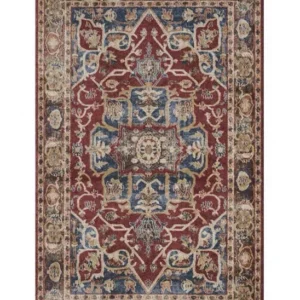 Petit tapis indien coloré pour décoration intérieure
