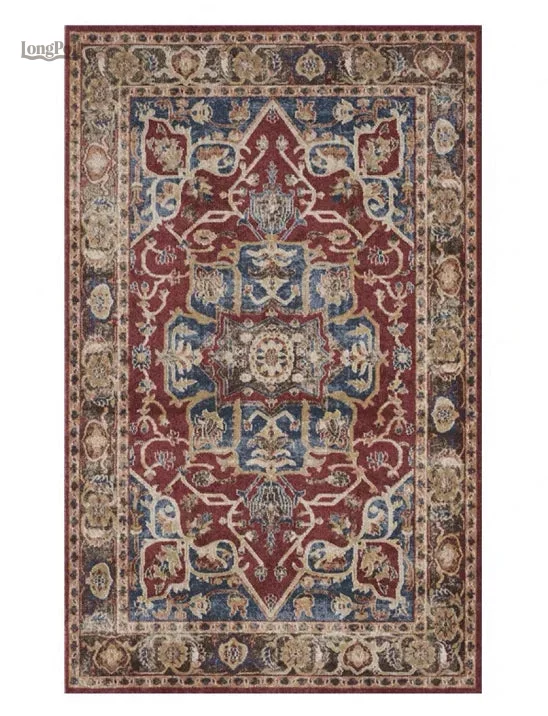 petit-tapis-indien-1 Petit tapis indien coloré pour décoration intérieure