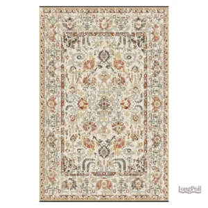 Petit tapis marocain aux motifs traditionnels