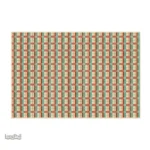 Tapis damier 90 x 120, design élégant pour décoration intérieure