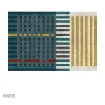 Tapis scandinave élégant au design moderne et épuré