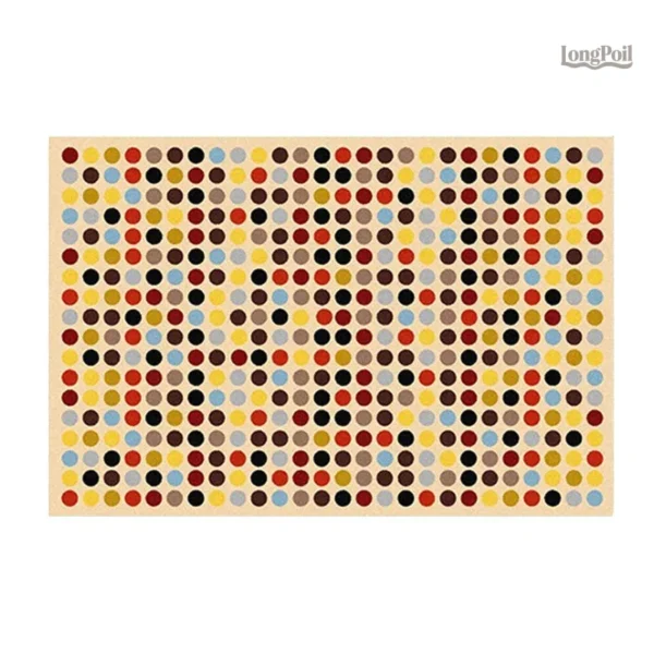 Tapis à damier élégant pour un style moderne et raffiné