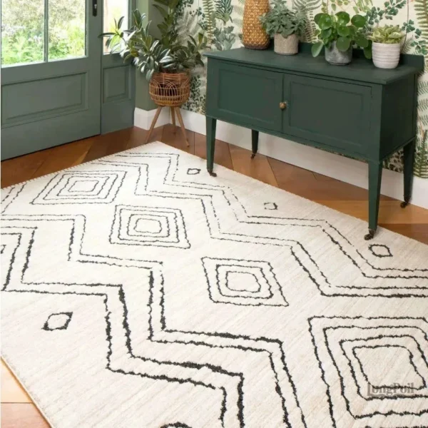 Tapis à poil ras, choix parfait pour une décoration minimaliste