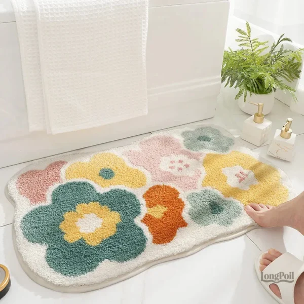 tapis-absorbant-salle-de-bain-1 Tapis absorbant pour salle de bain, confort et sécurité