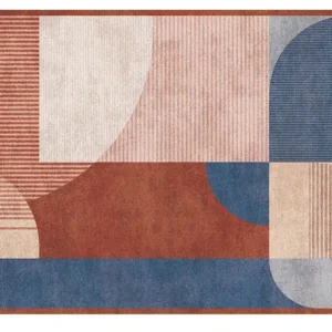 Tapis moderne abstrait au design contemporain