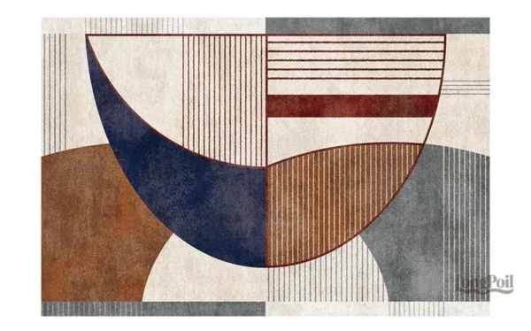tapis-abstrait-multicolore-1 Tapis abstrait multicolore au design moderne et artistique