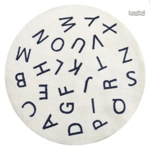 Tapis Alphabet coloré pour enfants avec lettres de l'alphabet