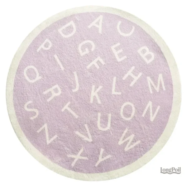 tapis-alphabet-rond-1 Tapis rond avec lettres de l'alphabet pour la décoration d'enfants