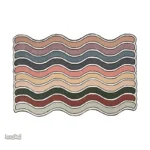 Tapis Arc-en-ciel Beige, design doux et coloré pour la décoration
