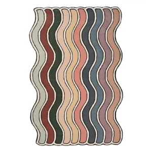 Tapis Arc-en-Ciel Terracotta