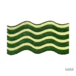 Tapis Arc-en-ciel Vert en style moderne