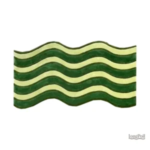 Tapis Arc-en-ciel Vert en style moderne