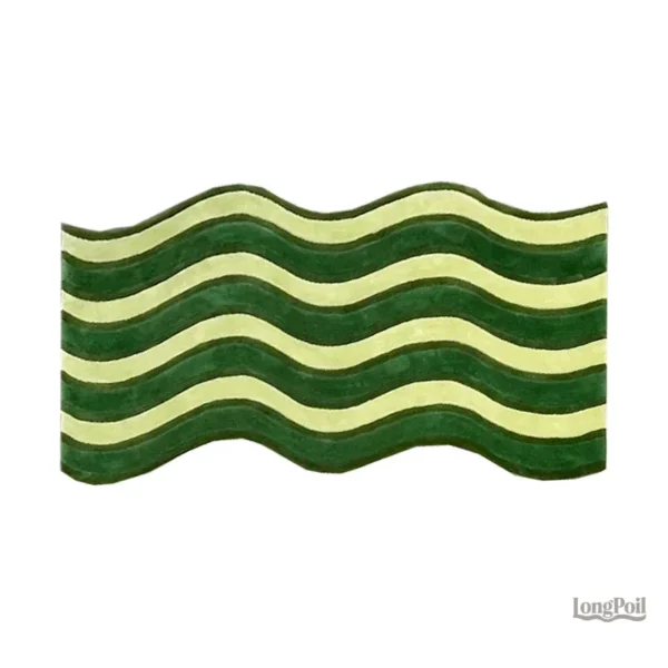 tapis-arc-en-ciel-vert-1 Tapis Arc-en-ciel Vert en style moderne